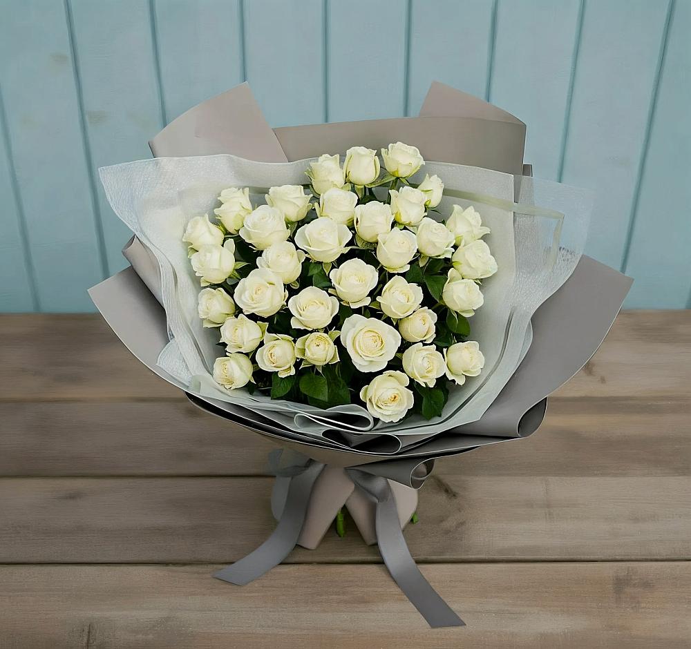 Букет Белоснежная нежность в Солдато-Александровском