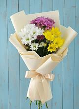 Букет цветов из:  Хризантемы в Солдато-Александровском