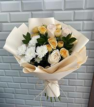 Букет цветов из:  Розы и Хризантемы в Солдато-Александровском