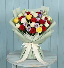 Букет цветов из:  Розы в Солдато-Александровском