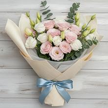 Букет цветов из:  Лизиантусы #REPLACE_PRED# Солдато-Александровском