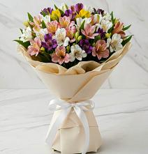 Букет цветов из:  Альстромерии #REPLACE_PRED# Солдато-Александровском