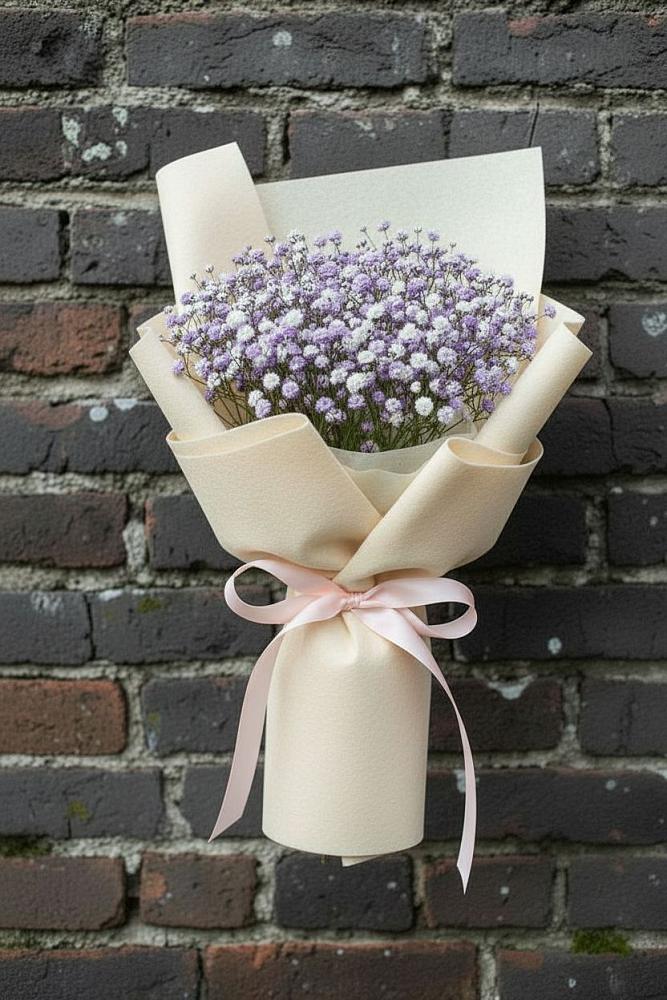 Букет цветов из: Гипсофила в Солдато-Александровском