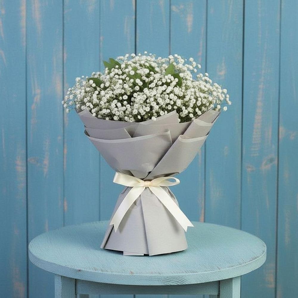 Букет цветов из: Гипсофила в Солдато-Александровском