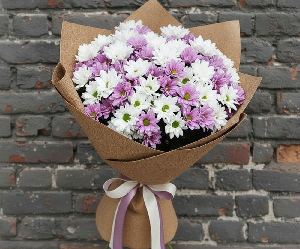 Букет цветов из: Хризантемы в Солдато-Александровском