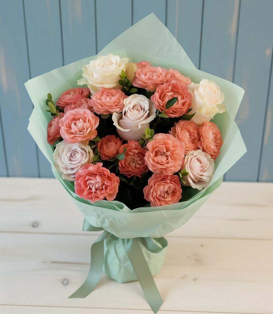 Букет цветов из: Розы в Солдато-Александровском