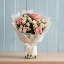 Букет цветов из:  Розы в Солдато-Александровском