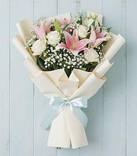 Букет цветов из:  Лилии в Солдато-Александровском