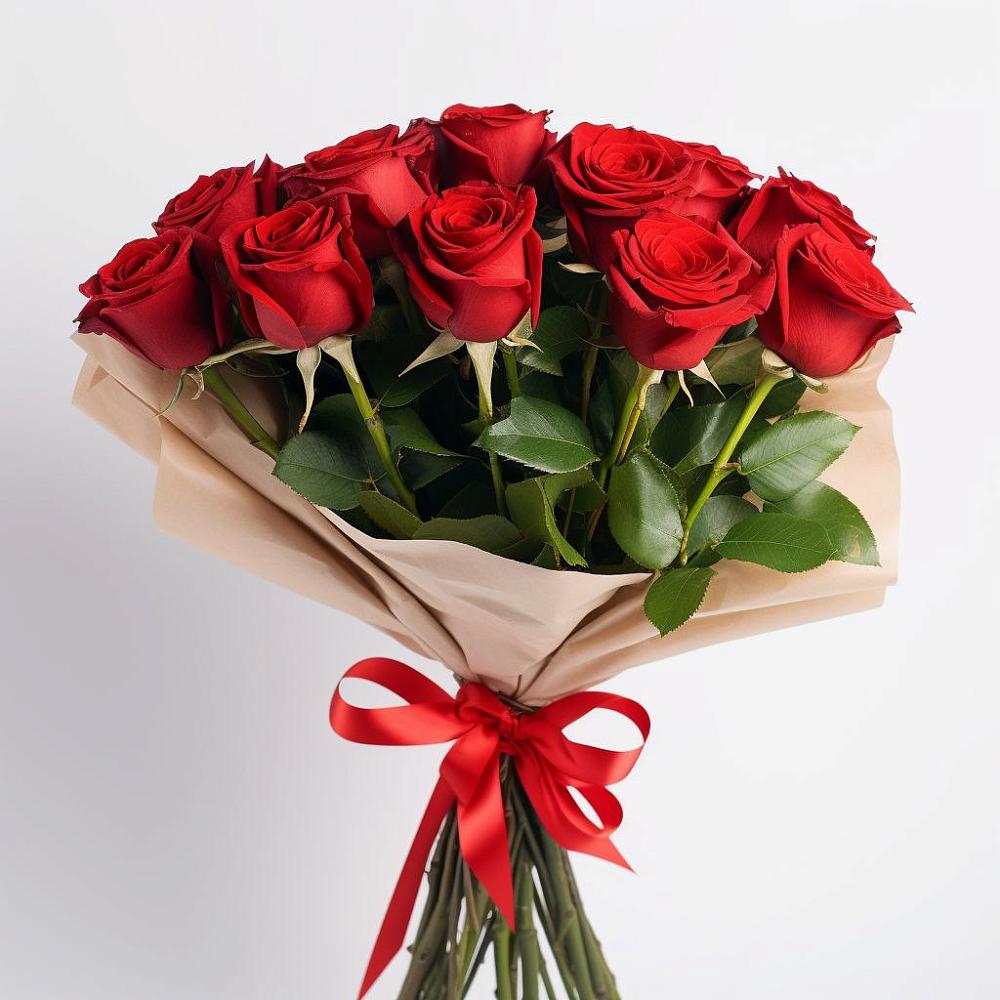 Букет 11 Красных роз Эдлесс Лав в Солдато-Александровском