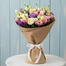 Букет цветов из:  Лизиантусы в Солдато-Александровском